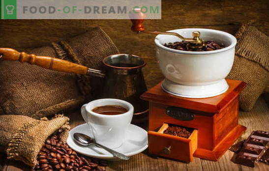 Hoe koffie wordt gezet op een gasfornuis is het geheim van het maken van schuim Hoe koffie te zetten in een Turk op een gasfornuis met schuim, melk, kaneel, peper