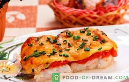 Vis gebakken met kaas - een gerecht voor vakanties en weekdagen! Een selectie van recepten voor verschillende vis gebakken met kaas