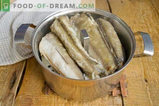 Plantaardige heek - vis voor een caloriearm, maar smakelijk menu