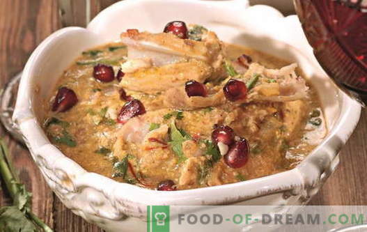 Chicken Satsivi - de beste recepten. Hoe te om behoorlijk en smakelijk satsivi van kip te koken.