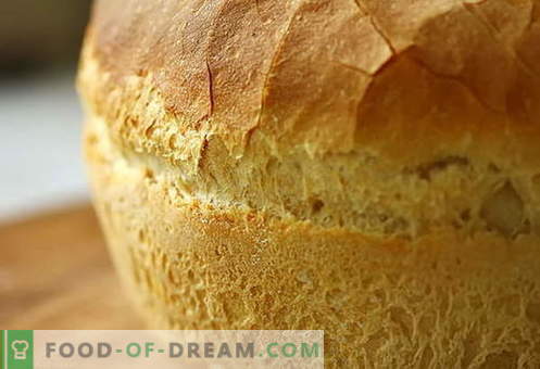 Brood in de oven - de beste recepten. Hoe goed en lekker brood in de oven te koken.