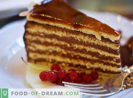 Cake gemaakt van de taart - de beste recepten. Hoe goed en lekker een cake maken van de taart.