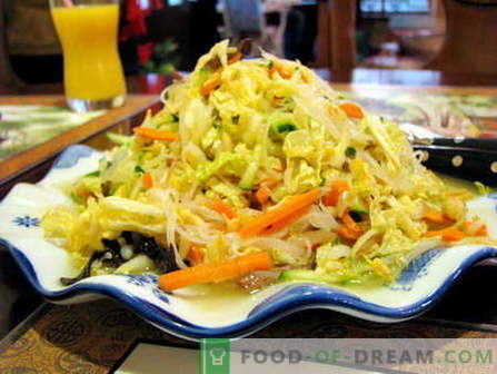 Peking-salade - de beste recepten. Hoe goed en Peking salade te koken.