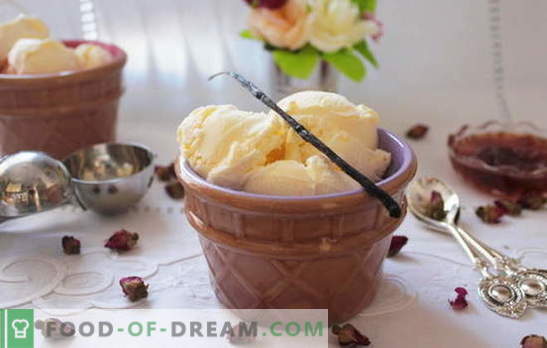 IJsijs thuis: romig, vanille, volgens GOST. Magische desserts van zelfgemaakt ijs - de smaak van de kindertijd