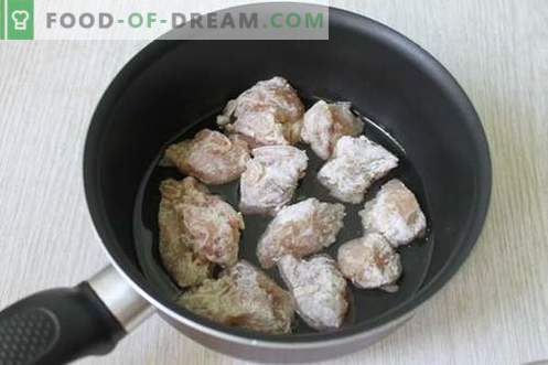 Kipfilet hakken - knapperig en smakelijk vlees snack