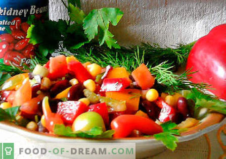 Mexicaanse salade - de beste recepten. Hoe goed en smakelijk Mexicaanse salade koken.