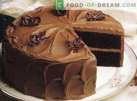 Zwarte cake - de beste recepten. Hoe goed en smakelijk koken Black cake.
