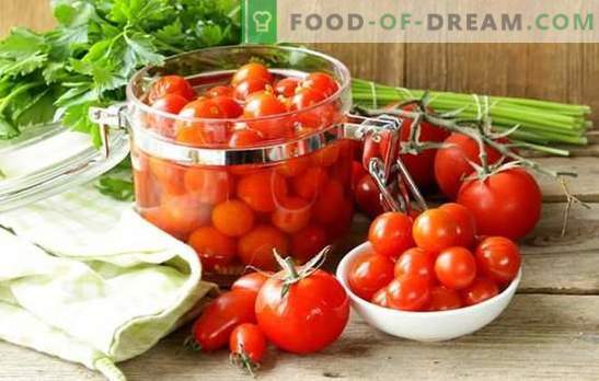 Om tomaten klaar te maken voor de winter zonder te koken - is dat moeilijk? De beste recepten van heerlijke tomaten voor de winter zonder koken
