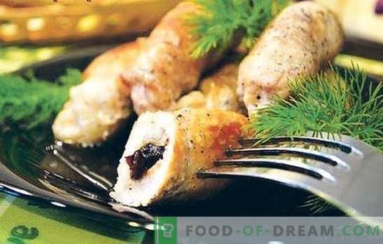 Varkensvleesvingers - vlees met vulling! Recepten voor aromatische, sappige en rossige tenen met een vulling voor een voedzaam feest