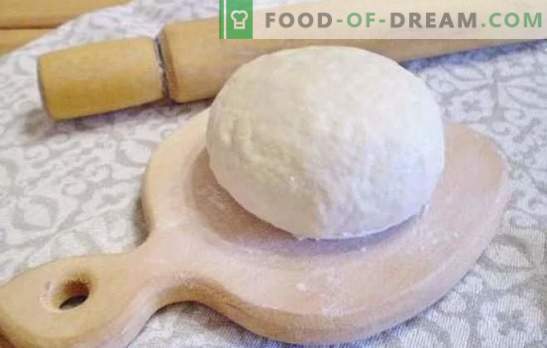 Deeg voor dumplings: stap voor stap recepten voor het perfecte gerecht. Koken van zacht en elastisch deeg voor dumplings stap voor stap recepten
