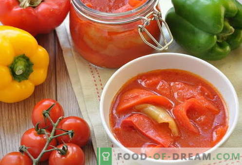 Pepper Lecho - de beste recepten. Hoe goed en smakelijk koken lecho van peper.