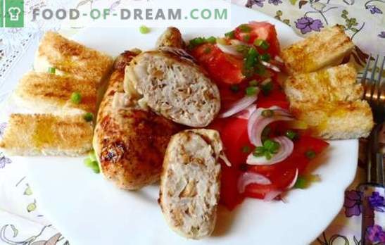 Gevulde kippenbenen - voor degenen die graag tijd doorbrengen met meesterwerken! Recepten voor verschillende vullingen voor gevulde kip