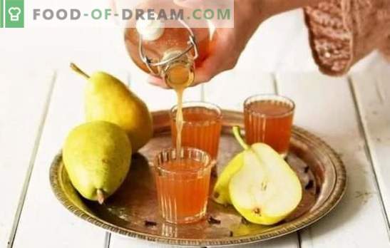 Tinctuur van peren thuis - heerlijke alcohol! Een selectie van de beste receptenctuur van peren thuis
