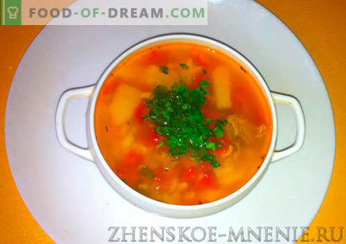 Kharcho-soep - recept met foto's en stapsgewijze beschrijving