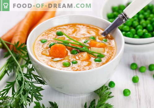 Soeppuree - de beste recepten. Hoe je soep en puree op een goede en heerlijke manier kookt.