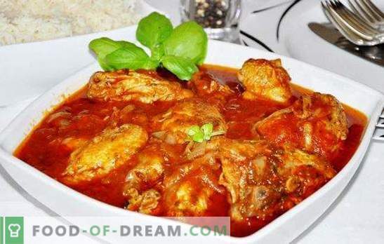 Chahokhbili van de kip in de multikoker is een genereus gerecht! Recepten gastvrije chakhokhbili kip in een slow cooker