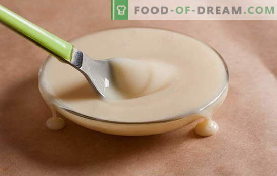 Gecondenseerde melk thuis koken in 15 minuten. Recepten voor zelfgemaakte gecondenseerde melk: in een multikoker, magnetron, op gas