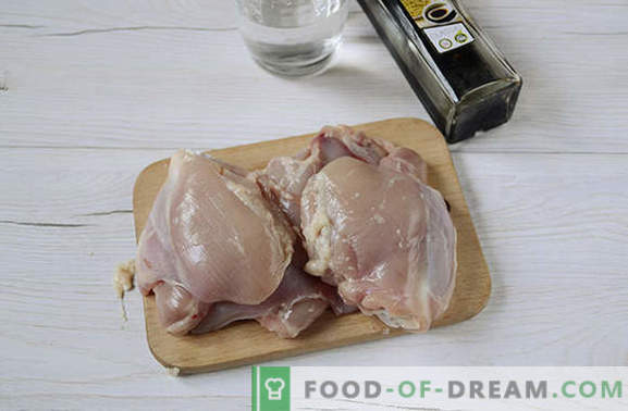 Gebakken kip in sojasaus in een pan - gedurende 20 minuten! Stapsrecept voor diëtisch gefrituurde kip met sojasaus