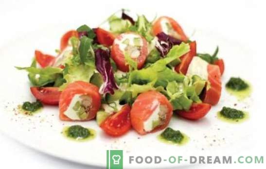 Salade met gerookte tomaten - voorgerecht met rook! Recepten voor heerlijke salades met gerookte tomaten voor alle gelegenheden