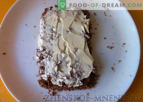 Witte berkensalade - een recept met foto's en stapsgewijze beschrijving