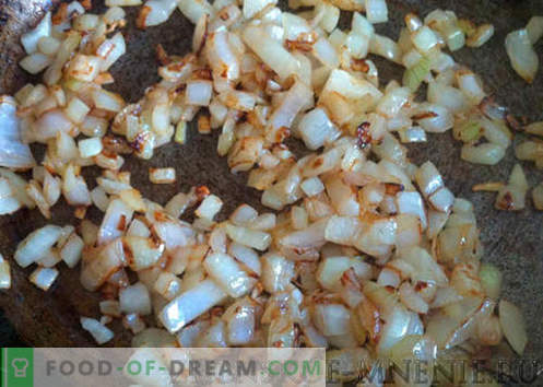 Witte berkensalade - een recept met foto's en stapsgewijze beschrijving