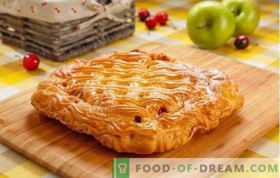 Cherry Yeast Pie - Sweet Temptation! Recepten van verschillende gistkers: open en gesloten